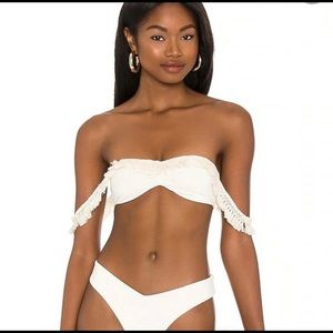 We Wore What Tassel Bikini Top